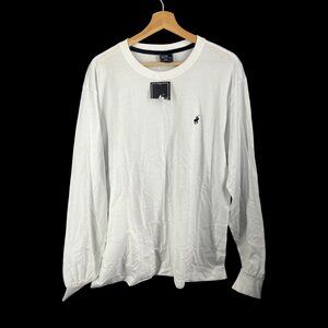 Pacific Polo Club White Long Sleeve T-Shirt XXL